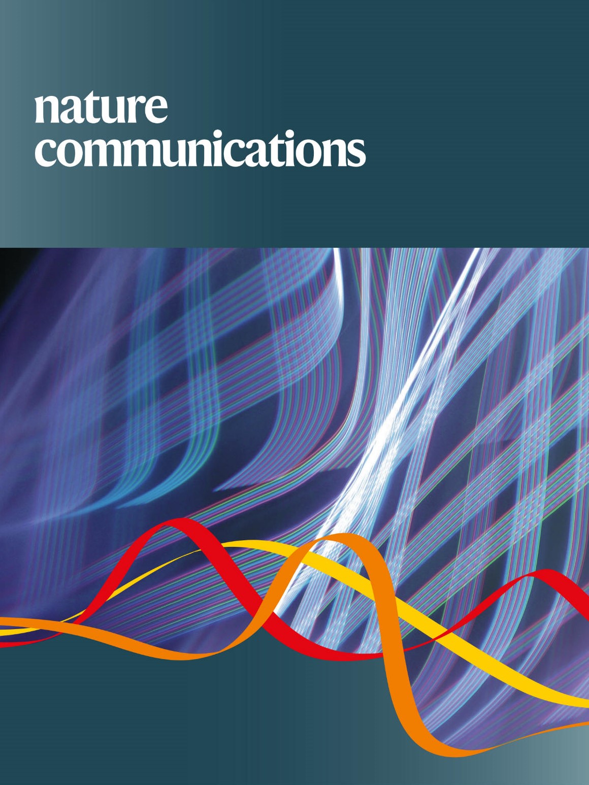 Nature Communications representative journal cover